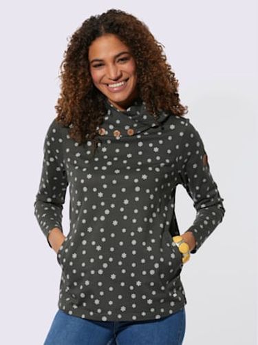 T-shirt à col roulé col tendance à boutons décoratifs - Collection L - Modalova