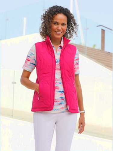 Gilet matelassé motif vagues décoratif - Collection L - Modalova