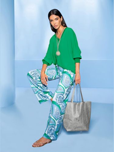 Chemisier bords-côtes à l'encolure - Witt - Modalova