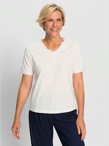 T-shirt en dentelle empiècement en dentelle - Witt - Modalova