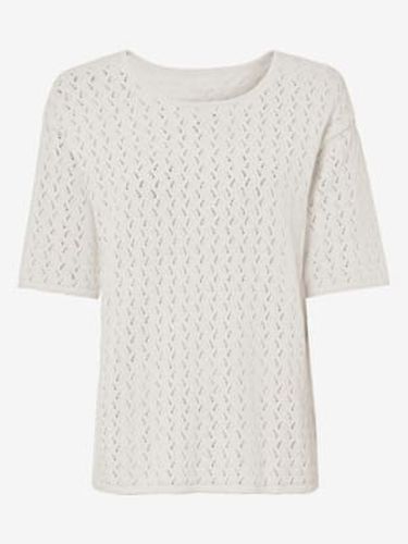 Pull à manches courtes motif ajouré léger - Witt - Modalova