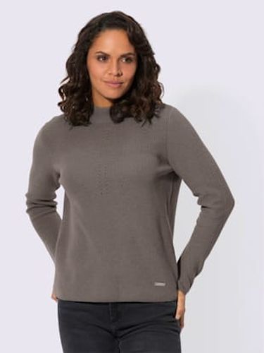 Pull à col montant 50% laine - Collection L - Modalova