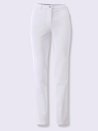 Pantalon mélanges matières perfect fit 4 poches coupes droite - Cosma - Modalova