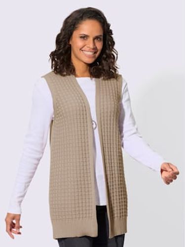 Gilet en tricot 50% coton - Collection L - Modalova