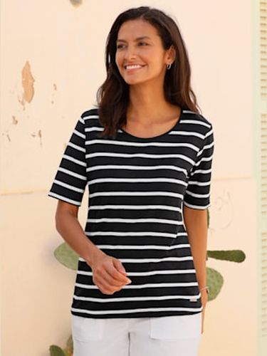 T-shirt rayé pur coton - Collection L - Modalova