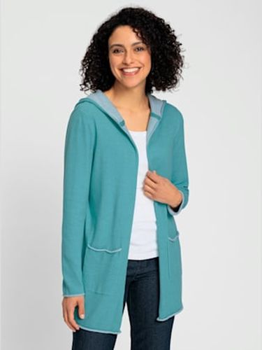 Veste longue en tricot certifié gots - Witt - Modalova