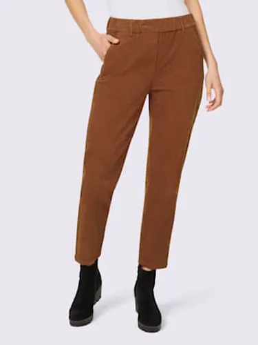 Pantalon en velours côtelé qualité micro-mousse douce - Linea Tesini - Modalova