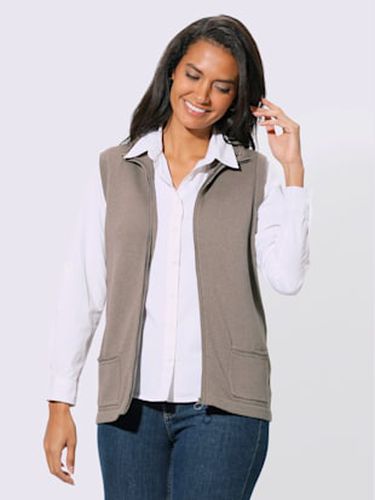 Gilet en tricot 50% coton - Collection L - Modalova