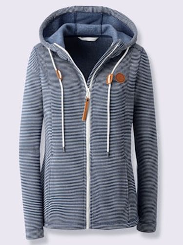 Veste polaire capuche à coulisse et stoppeurs - Collection L - Modalova