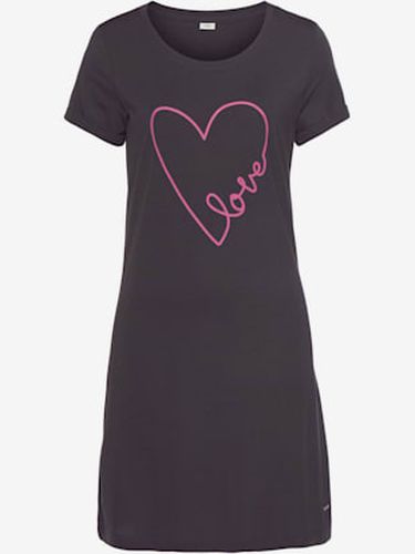 T-shirt de nuit avec imprimé petits cœurs - Vivance Dreams - Modalova