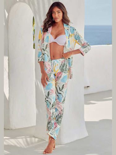 Pyjama classique avec motif tropical - Vivance Dreams - Modalova