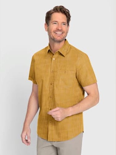 Chemise à manches courtes superbe motif en fils teintés - Catamaran - Modalova