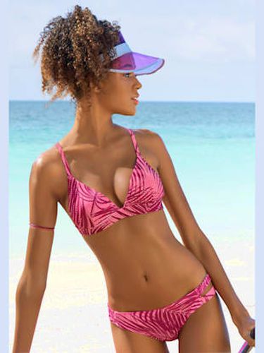 Haut de bikini triangle imprimé palmiers tendance - LASCANA ACTIVE - Modalova