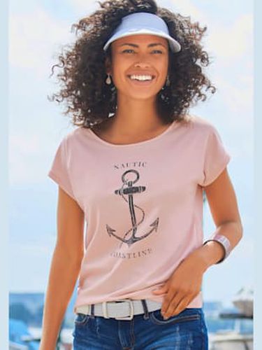 T-shirt manches à bords francs - Beachtime - Modalova
