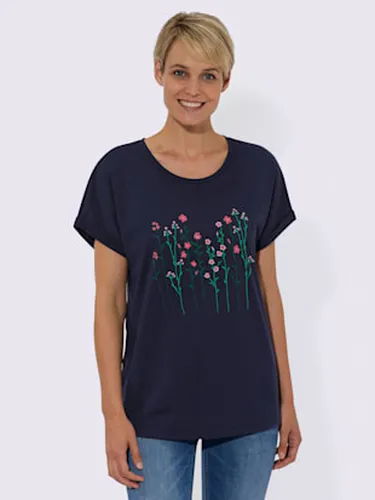 T-shirt à encolure ronde imprimé floral - Witt - Modalova