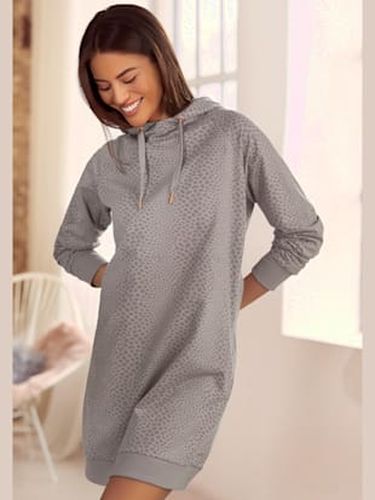 Robe en matière sweat robe sweat confortable à capuche - LASCANA - Modalova