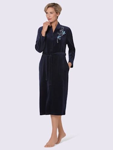 Peignoir chandail en velours ras - Miss Ulrike - Modalova