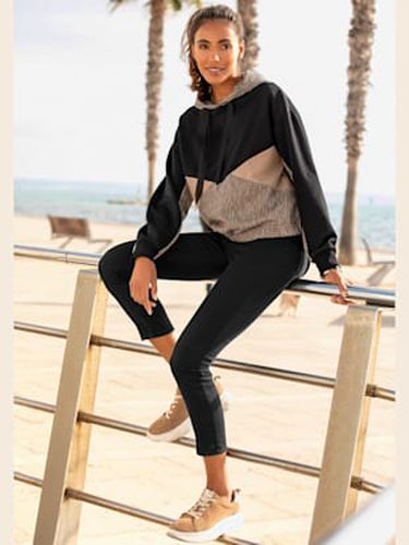 Sweatshirt à capuche capuche doublée avec logo - - - Venice Beach - Modalova