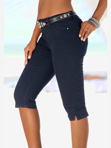 Pantalon 3/4 coupe 5 poches classique - Beachtime - Modalova