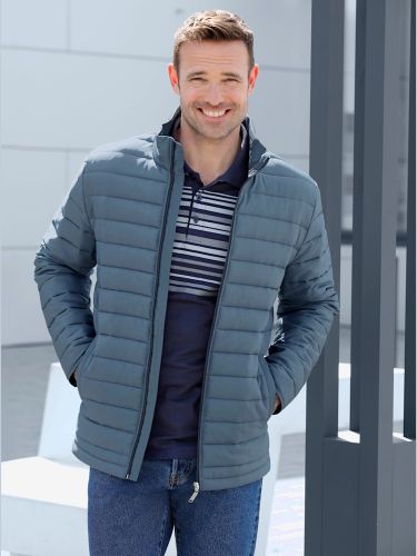 Doudoune chaude matelassée col montant avec poches invisibles - Witt - Modalova