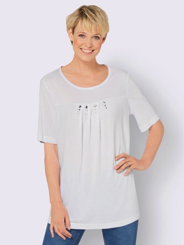 T-shirt à manches courtes plis creux tendance - Witt - Modalova