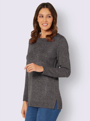 Pull long fil chiné doux - Witt - Modalova