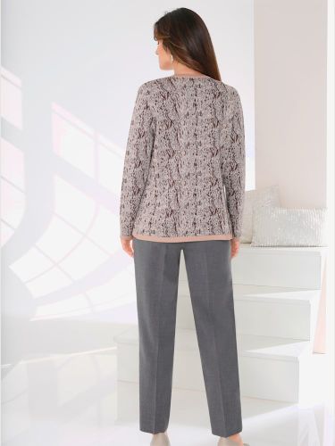 Pantalon coupe classique ceinture élastique - Come on - Modalova