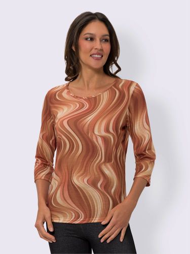 T-shirt à manches longues imprimé aux coloris harmonieux - Witt - Modalova