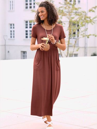 Robe en jersey viscose - Collection L - Modalova