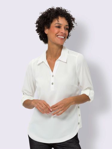 Chemisier à enfiler manches 3/4 retroussables - Witt - Modalova