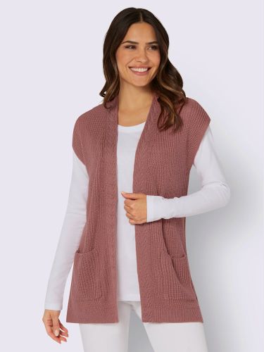 Gilet en tricot poches plaquées - Witt - Modalova