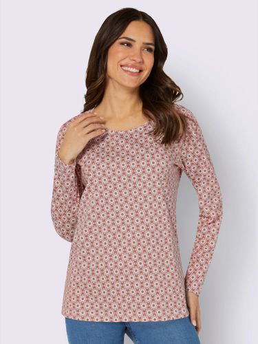 T-shirt à manches longues motif minimaliste - Witt - Modalova