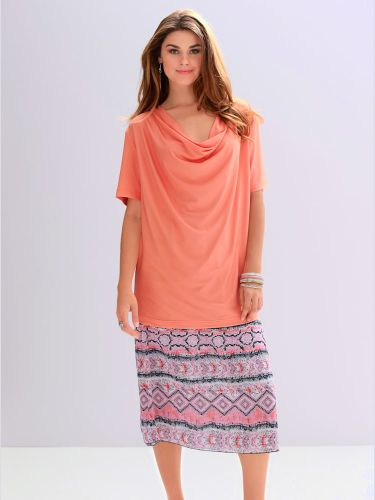 T-shirt à col bénitier pure viscose - Witt - Modalova