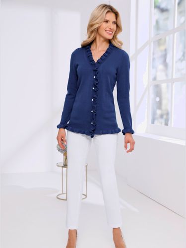 Veste en tricot superbes volants - Witt - Modalova