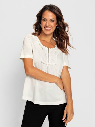 T-shirt à manches courtes superbe broderie - Witt - Modalova