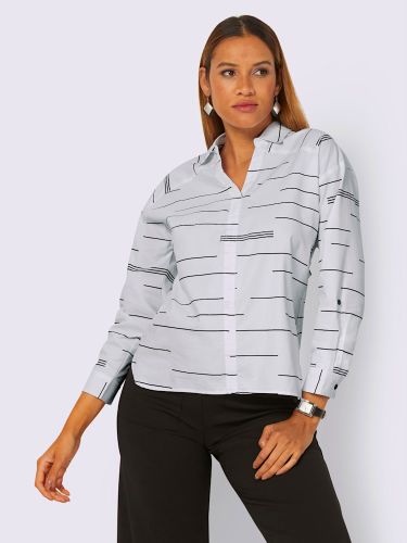 Chemisier à enfiler mélange de cotons agréable à porter - Creation L - Modalova