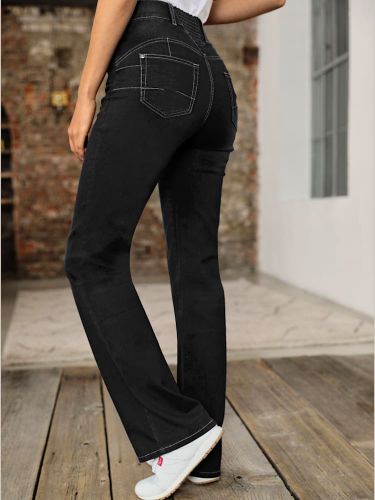 Jean bootcut avec coton - Witt - Modalova