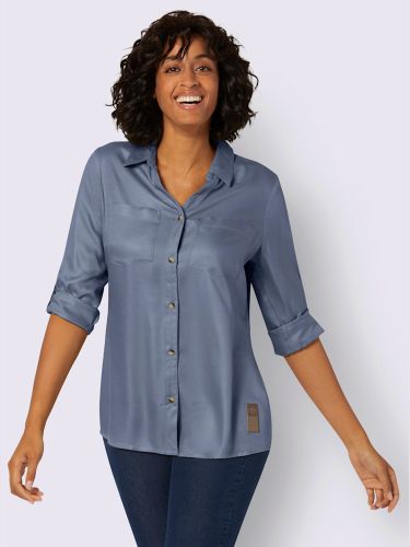 Chemisier long pure viscose - Collection L - Modalova