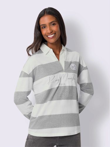 Polo à manches longues motif à rayures mode - Witt - Modalova