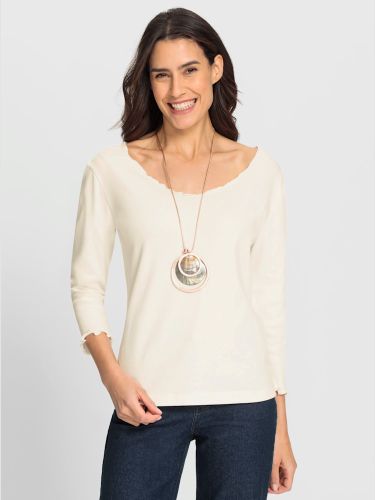 T-shirt en v avec coton biologique - Witt - Modalova