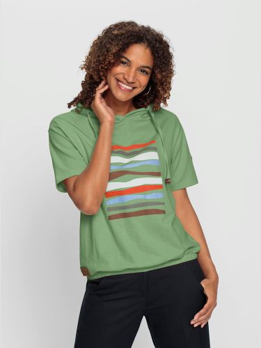 Sweatshirt à capuche 50% coton - Collection L - Modalova