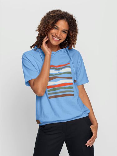 Sweatshirt à capuche 50% coton - Collection L - Modalova