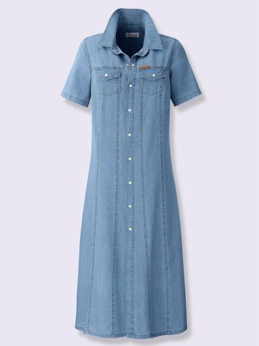 Robe en jean pur coton - Collection L - Modalova