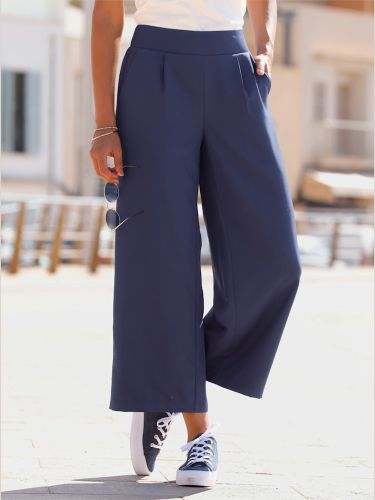 Pantalon large 100% polyester - Collection L - Modalova