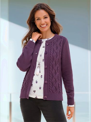 Veste en tricot 50% coton - Witt - Modalova