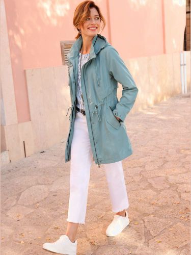 Veste longue capuche amovible grâce à une glissière - Witt - Modalova