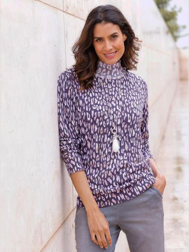 Pull à col montant 60% viscose - Witt - Modalova