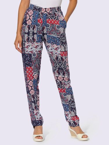 Pantalon motif patchwork - Witt - Modalova