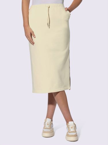 Jupe sweat ceinture élastique, coulisse et lien à nouer - Witt - Modalova