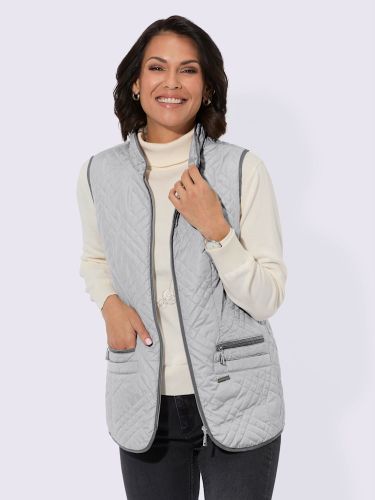 Gilet matelassé piquage en losanges - Collection L - Modalova